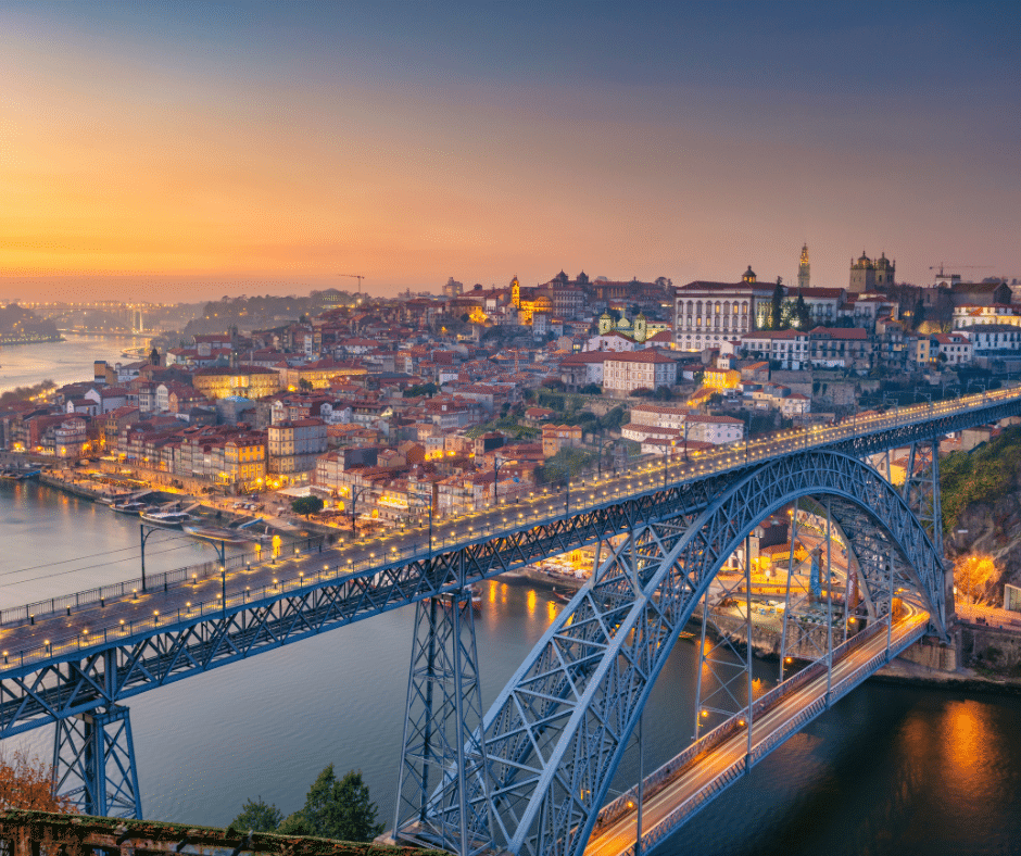 El puente mas famoso de Oporto