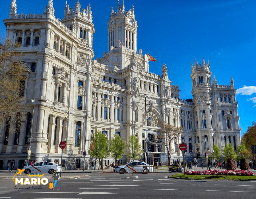 Palacio de Cibeles Madrid palacios gratis